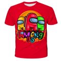 Children Among Us Impostor T Shirt Cartoon Baby Kids Boys Girls Children Cartoon Short Sleeve Summer Clothing Among Us Print Tee. 