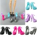 【Simple 3C】Mix Color Random High Sandals Boots Doll Shoes for Barbie for 1/6 BJD Dolls 11.5" Accessories Girl Kid Toy. 