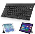 Arteck Stainless Steel Bluetooth Keyboard HB086 - Rechargeable with Universal Connectivity. 