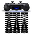 Pack of 10 - Sony PS4 Controller LED Light Bar Decal Stickers. 