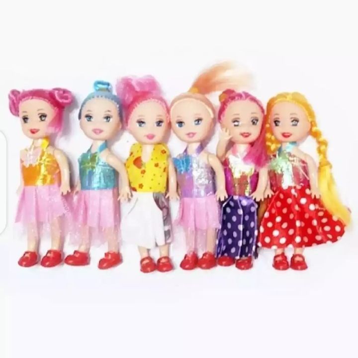 Dolls set Bendable Dolls (5 pieces)