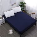 100% Waterproof Mattress Fitted Cover | For Double Bed | King Size 72 x 78 Inches / 6 x 6.5 Feet. 