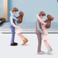 Childrenworld Lover Sculpture Cute Bedroom Desktop Hugging Couple Ornament Home Decor. 