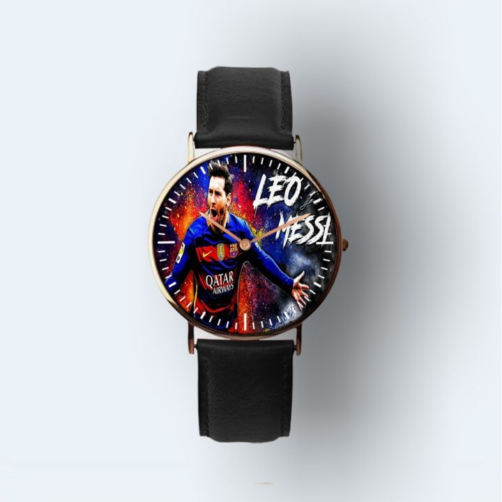 Leo Messi Wristwatch For Football Fans Girls And Boys