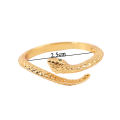 1pcs y2k Snake Ring For Women Punk Open Adjustable Zircon Eye Snake Rings Jewelry Gift. 