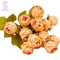 Flower Realistic Multi-layer Petals Artificial Rose. 