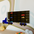 Kids Hot Wheels Cars Organiser Shelf kids Room Decor kids Furniture Toys AD |   Cars | Car Lovers | Storage | Toys | Kid Play |  Truck Sports | Child Room Decoration | Car Decor | Boy Room Decoration Truck Storage for Cars | Sports Car | Diecast Car and T. 