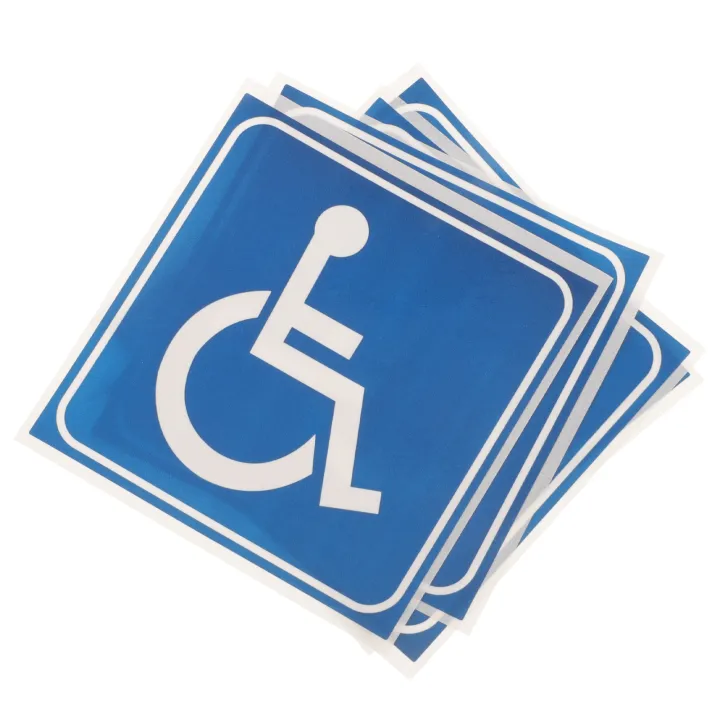 4%20Sheets%20Stickers%20Disability%20Handicap%20Sign%20Adhesive%20Disabled%20Wheelchair%20for%20Car%20Window%20Decals%20Self%20-%20Image%205