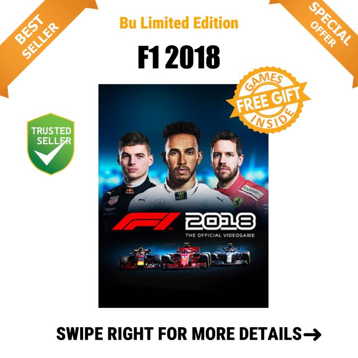 F1 2018 - GAME FOR PC (GOOGLE DRIVE/ MEDIAFIRE) - QR CODE