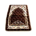 Prayer Mat Maroon Velvet with Foam Jaye Namaz. 