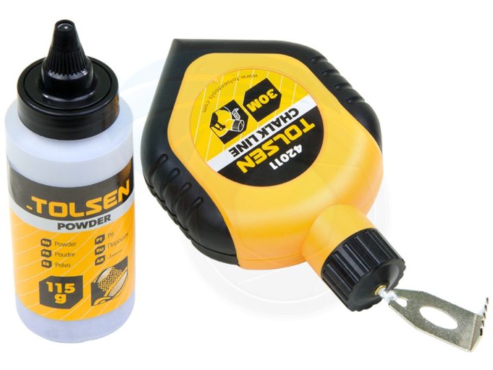 Tolsen%20Chalk%20Line%20Reel%20Marker%20w/%20Powder%20Bottle%20Set%20(30%20Meters)%20Blue%20Powder%20-%20Image%204