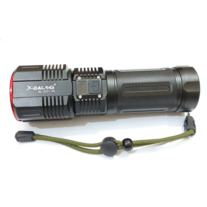 USB%20Rechargeable%20Multi%20Functional%20Emergency%20LED%20Charge%20Display%20X-Balog%20BL-2211%20Imported%20Super%20Strong%20Telescopic%20zoom%20Torch%20Flashlight%20Laser%20LED%20Torch%202km%20Range%2026,400%20mAh%20Battery%20Power%20Bank%20and%20waterproof%20-%20Image%205