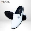 Travel Collection - Casual White Shoes - Best Quality Half Loafers Shoes for Men - White Color. 