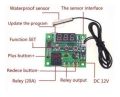W1209 Temperature Controller 12V Digital Thermostat Incubator cheeks brooder & winter use pet cage Thermo Switch Module + NTC Sensor. 