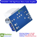 TDA2030A 14W High-Performance Mono Audio Amplifier Chip for Speaker DIY Audio Circuit by Electrica. 