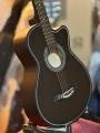 ❤️ Smith 38 Inch Acoustic Guitar, Black, With Case-Bag, Pick , Extra Strings. 