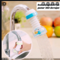 Plastic Fan Kitchen Shower Splash Fan Faucet Water-saving Filter Shower Water Rotating Spray Regulator Tap Water Filter Valve for Kitchen tap nozzle extended filter water saving device Accessories Multicolour. 