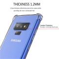 Samsung Galaxy Note 9 Transparent Soft TPU Back Cover with Camera Protection. 