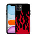 【Dislikelike】Applicable iPhone15XR Green Flame Phone Case green Flames phone case. 