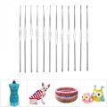 90pcs Crochet Hooks Set Aluminum Knitting Needles Yarn Craft Kit Knitting Accessories with Pink Case For Women Gift. 