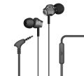 SPACE URBAN Extra Bass Earphones UR-517 with Inbuilt Mic, Enhanced Bass Drivers, and Curved Design. 