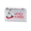 Daily Planner Weekly Day Plan Time Organizer Stuff Notebook Spiral Agenda. 