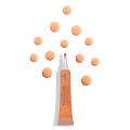 MUICIN 3D Pro Concealer Orange Color Tube. 