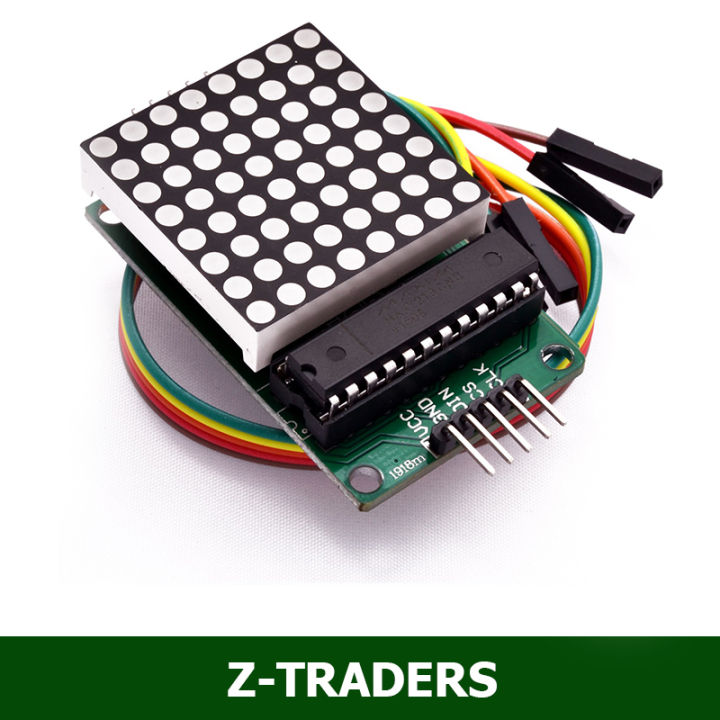 8x8 Dot LED Matrix MCU Control Display Module MAX7219