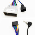 Radio Wiring Harness 16Pin Plug to 24 Pin Head Unit Audio Connector Cable Adapter for Honda CRV Accord Fit CRZ Pilot Insight. 