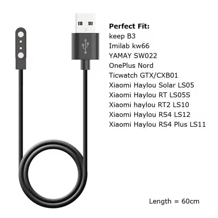 Magnetic%20Charging%20Cable%20Smartwatch%20Dock%20Charger%20Adapter%20Base%20Cord%20Compatible%20For%20Haylou%20Rs4%20Plus%20Ls11%20Ls12%20-%20Image%202