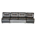 OFFICE SOFA-Set of 3 - Black. 