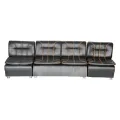 OFFICE SOFA-Set of 3 - Black. 