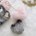 Luxury Diamond Hairy Phone Case For Samsung Galaxy A52 Case A02 A22 A32 A42 A72 A82 A51 A71 A50 A70 A10 A21S A7 Soft Plush Cover. 