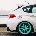 Fuel Tank Sticker (Black) Toyota Latest Style, Petrol Tank Decoration Stickers for Car by Sticker Saloon. 