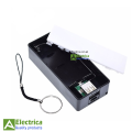 2, 5 ,8 Cell Dual USB DIY Power Bank Module  2, 5 ,8 Cell Solderless Plastic Power Bank Case 5 Cell 18650 battery holder case holder (Cells Not Included) by  Electrica. 