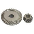 Angle Grinder Spare Part Tapered Bevel Gear Set for LG Silver Metal. 