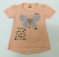 Stylish Denim Rompers/Dangri Dress Set With Shirt for Baby Girls. 