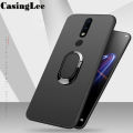 Protect Cover For Nokia 2.4 Soft matte Case full Protector Shockproof Car Magnetic Holder Ring Back Cover Nokia 2.4 Phone Cases. 