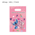 Lilo Stitch Gift Bags Blue Stitch Pink Angel Theme Candy Treat Bag Party Favors Goodie Bags for Kids Birthday Party Decorations. 