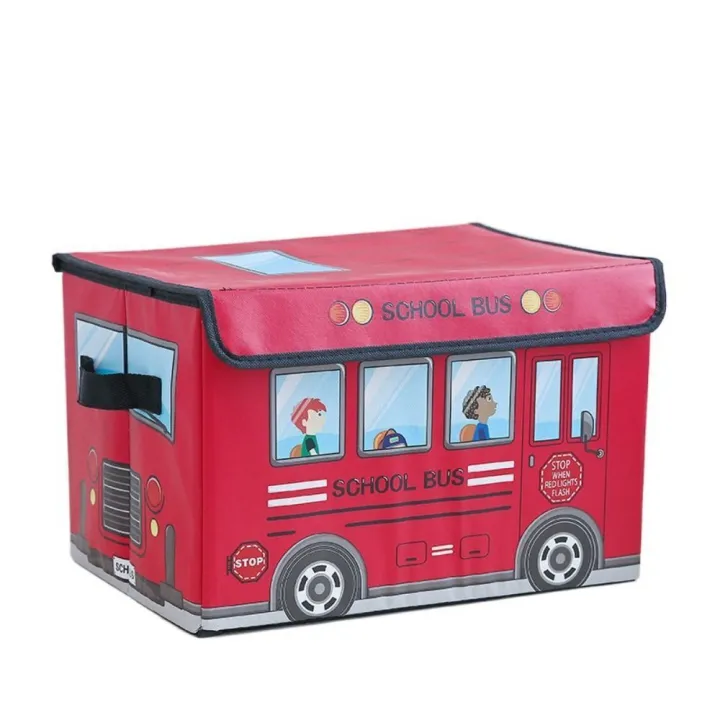 Cartoon%20Color%20Toy%20Car%20Box%20Children%20Cute%20Folding%20Storage%20Box%20with%20Cover%20Non-woven%20Fabric%20Opp%20Bag%20Rectangle%20Office%20Organizer%201%20Pc%20-%20Image%205