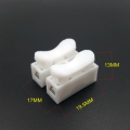 Pack of 10/20/30 Pcs - Quick Wiring Connector Quick Wiring Terminal Press Type Quick Splice Wire Connector for Electric Connection CH-2. 
