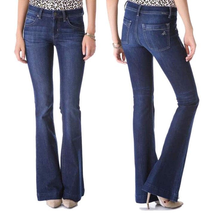 Womens%20Dark%20Blue%20Bell%20Bottoms%20Jeans%20-%20Image%205
