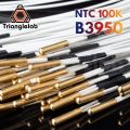 Trianglelab NTC 100K ohm B3950 Thermistor Cartridge Sensor High Temperature 280℃ for E3D PT100 V6 Heater Block. 