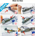 Sewing Machine - Handheld Electric Stitch -, Fabric, Home & Travel Use - Hand Sewing Needlework Fabrics & Clothes - Handy Stapler. 