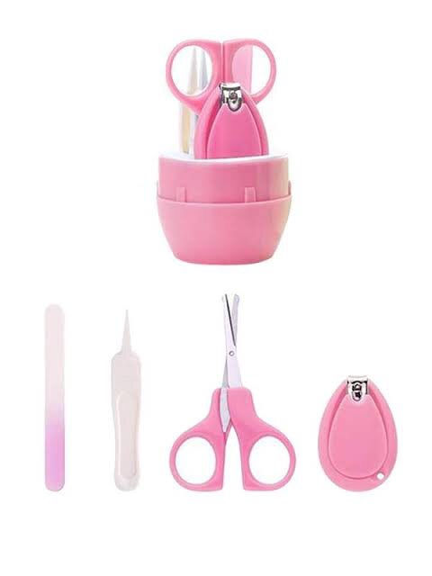 Original Baby Grooming Kit, Baby Nail Clipper/Nail Cutter, Baby Manicure Set Scissor set 4 in 1 Baby gift set