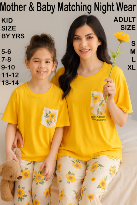 Flower%20Printed%20Pocket%20Style%20PJ%20Set%20Soft%20cotton%20Night%20Wear%20(Women%20size%20S%20to%20XL)%20&%20(Kids%20Size%207%20to%2014)%20Night%20suit%20for%20girls,%20women%20&%20kids,%20Sleeping%20Dress%20Girls%20Sleepwear%20Lounge%20wear%20Sleeping%20Suit%20lingerie%20T%20shirt%20and%20Pajama,%20Night%20Dress%20for%20girls%20and%20women%20-%20Image%204
