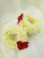 Pack of 2 Artificial Flower Beautyfull  Hand Made Artificial Kangan Set For Beautyfull Girls New Look Artical 63456. 