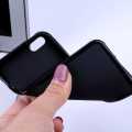 Motorola Moto Z Slim / Moto Z Case Soft Tpu Slim Smooth Flexible Protective Phone Cover - Matte Black. 