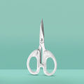 Ins style simple transparent small scissors girl's heart bangs hand account art special scissors children's student stationery scissors. 