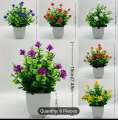 Artificial Flower Decoration Piece - Green Best for home and office use. 